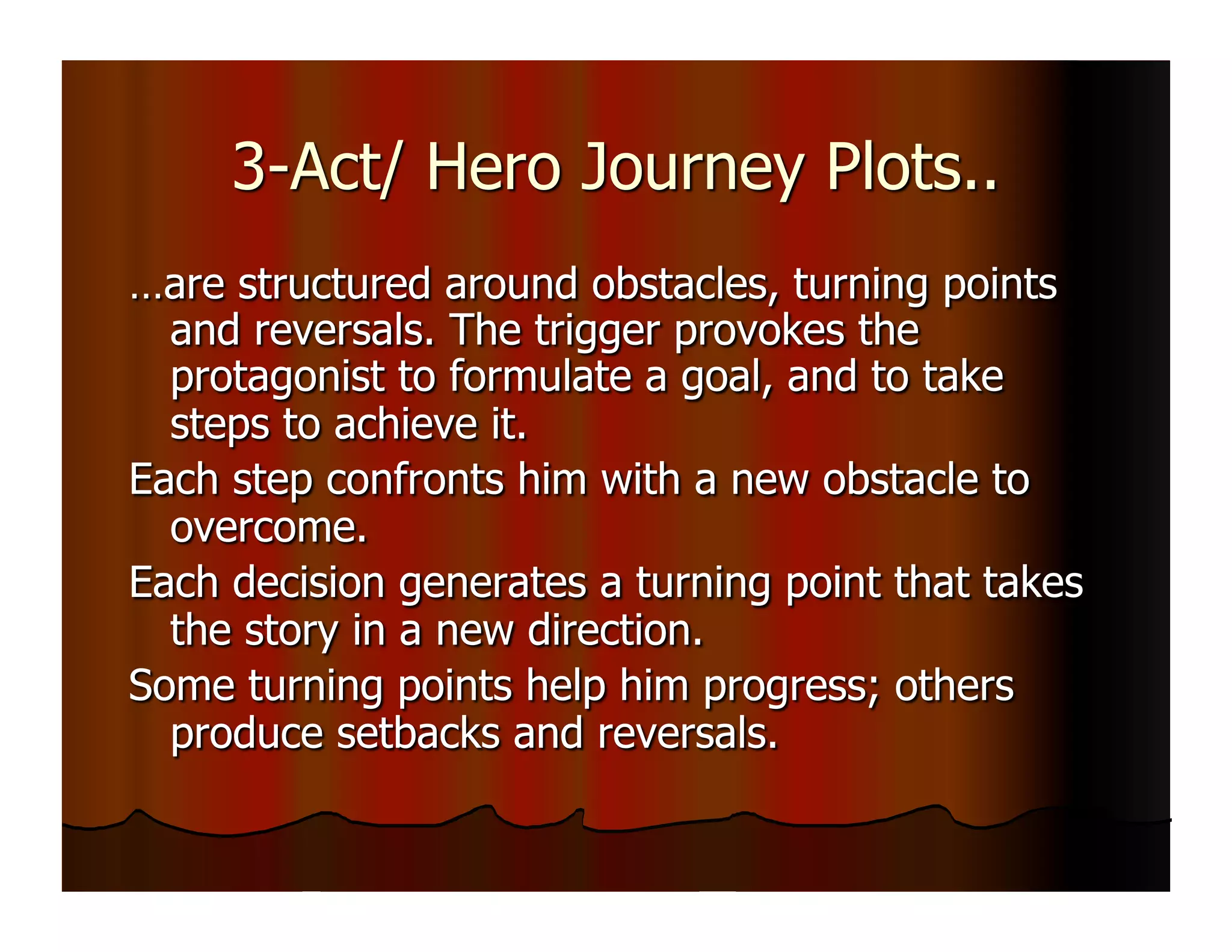 Script structure 120