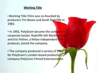  It was produced by:Tim Bevan (producer)Eric Fellner (producerDuncan Kenworthy (producer)Liza Chasin (co-producer)Debra Hayward (co-producer)Chris Thompson (line producer)