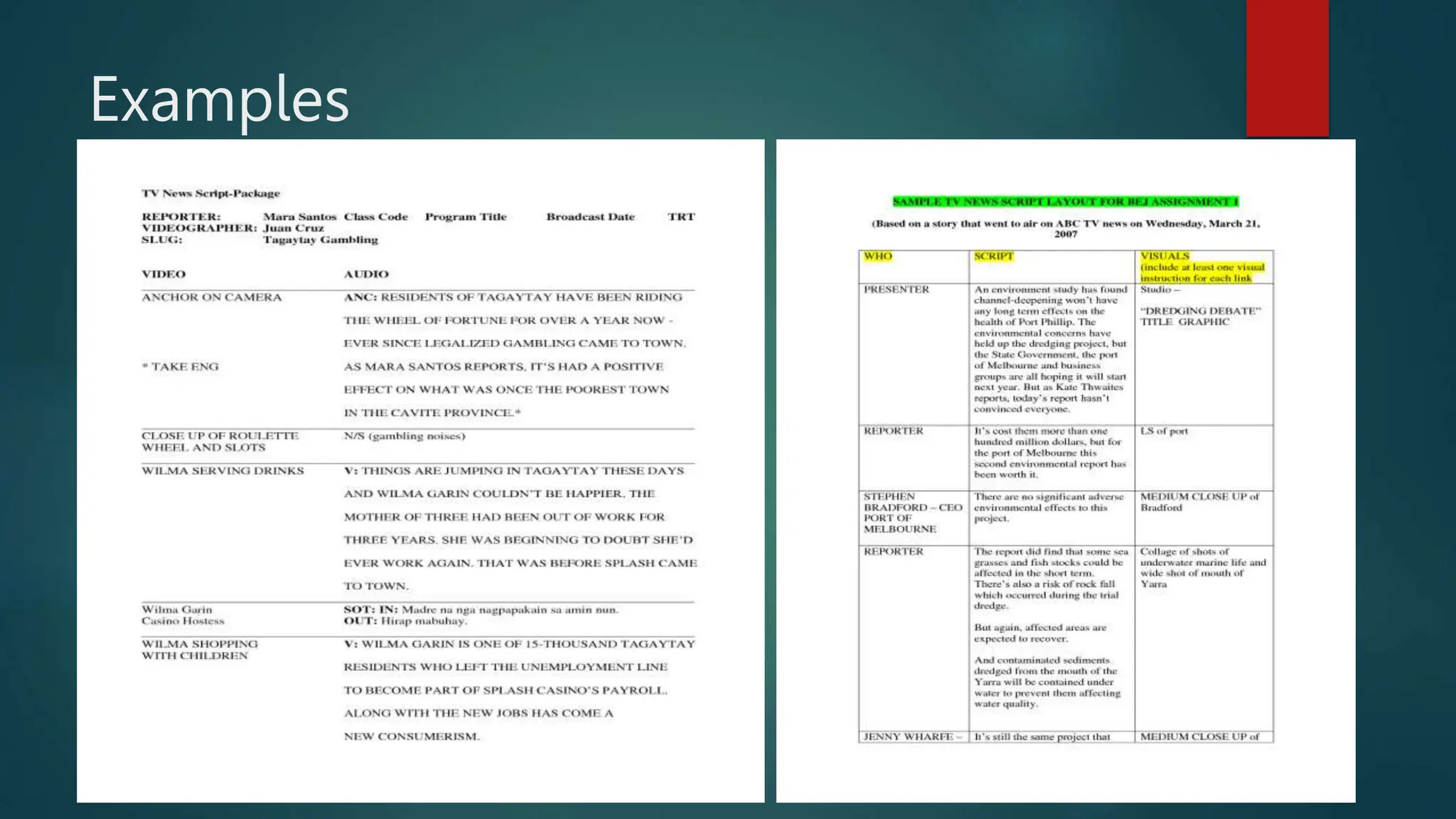 Script writing for Telecast (Television Script).pptx