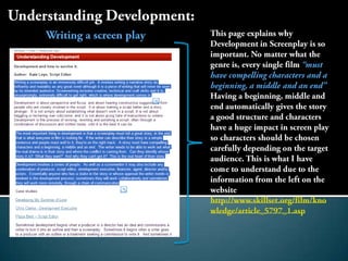 Script writing research powerpoint