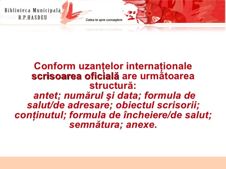 Scrisoare