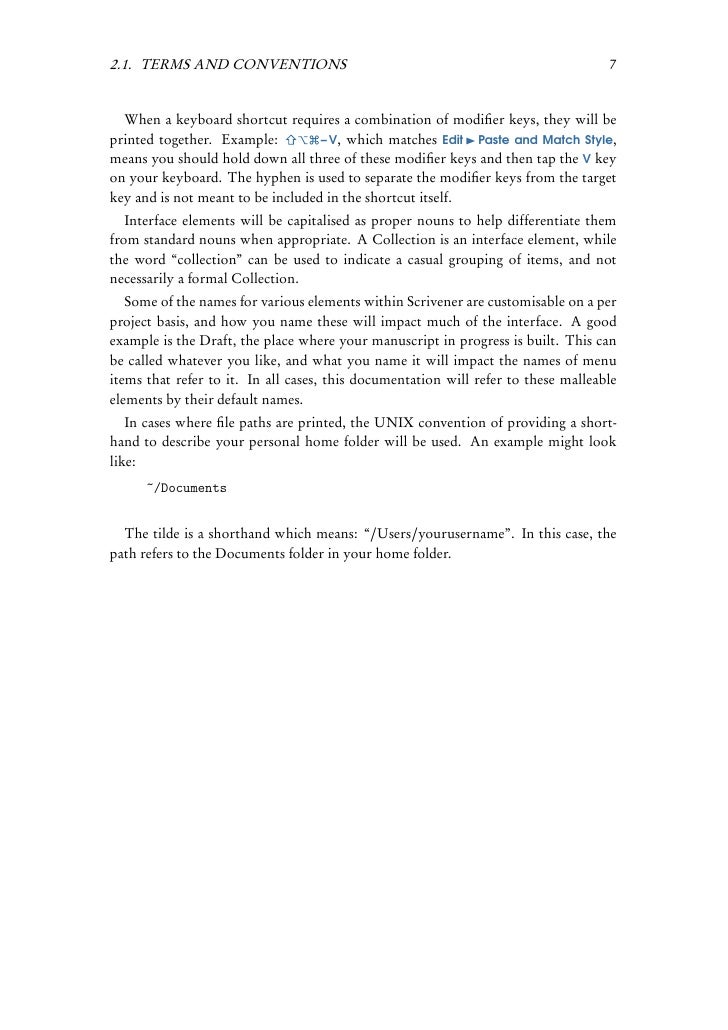 Scrivener mac manual pdf software