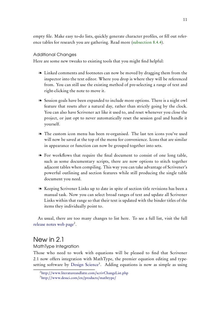 Scrivener 2 For Mac