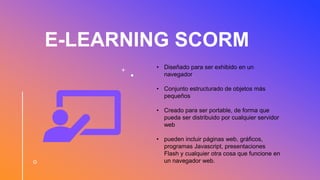 E-LEARNING SCORM / LMS | PPTX