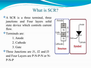 electronics silicon controlled rectifier | PPTX