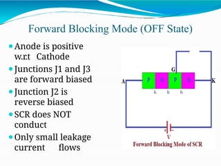 electronics silicon controlled rectifier | PPTX