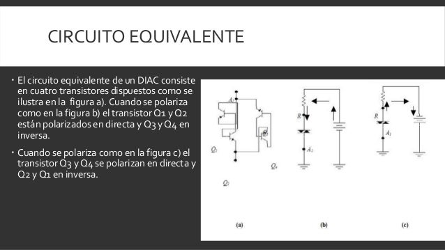 Scr, triac y diac