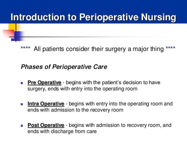 operating nurse job description