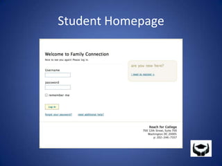 Student Homepage
