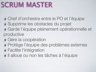 Les bases de Scrum