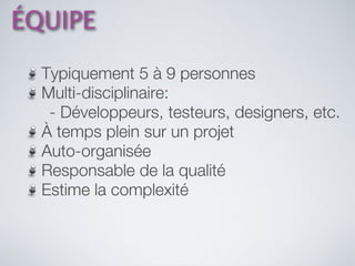 Les bases de Scrum