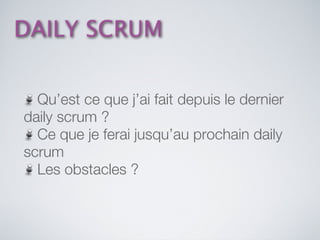 Les bases de Scrum