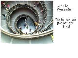 Cliente Presente! Teste só no   protótipo  final 