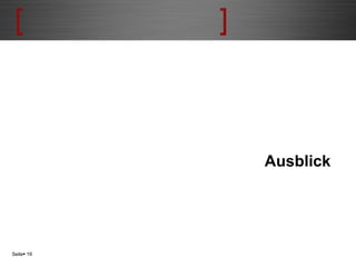Ausblick Seite    