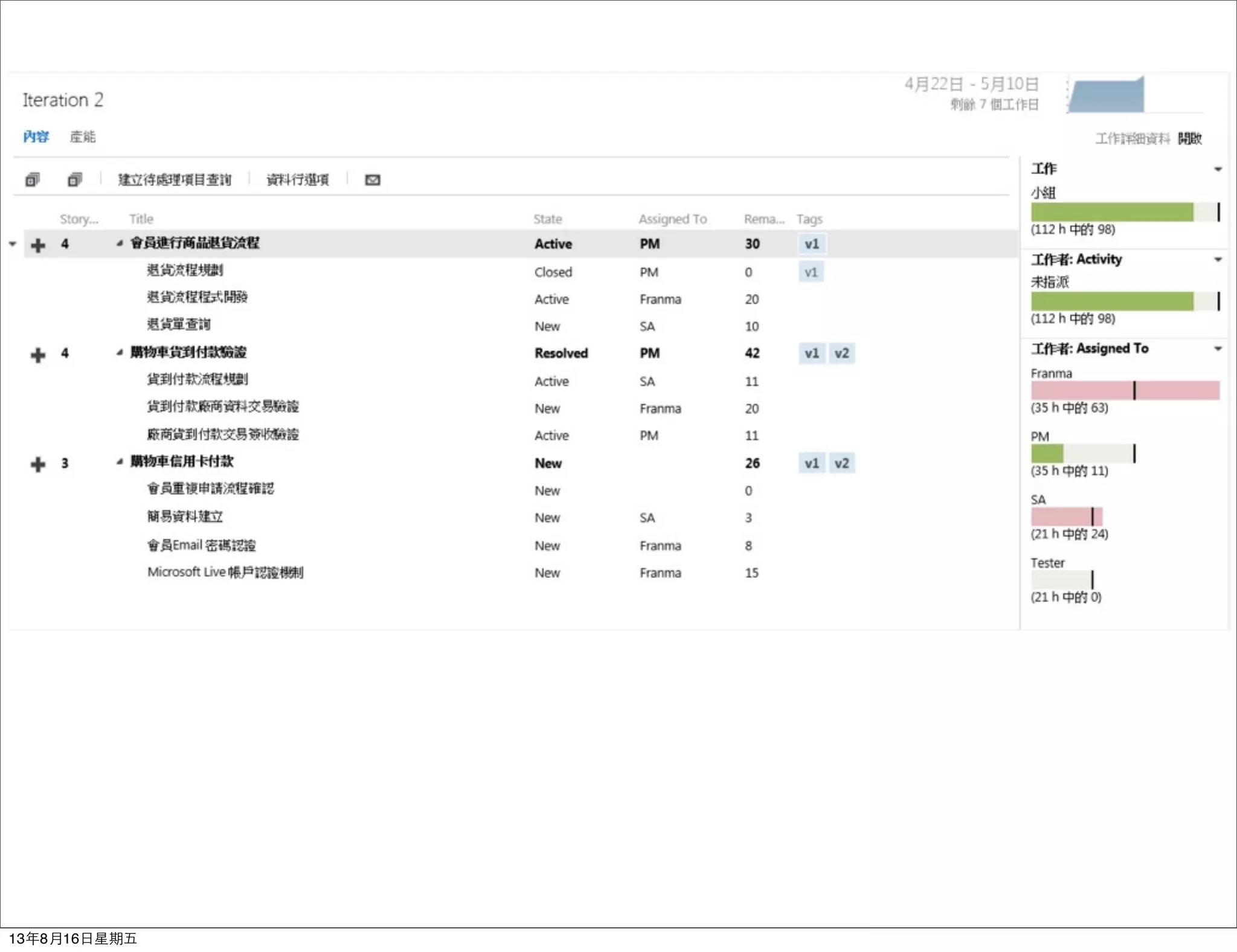 13年8月16⽇日星期五
 