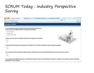SCRUM Today : Industry Perspective
Survey

 