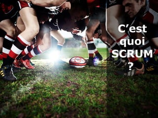 C’est
quoi
SCRUM
?
3
 