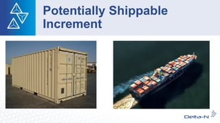 Potentially Shippable
Increment
 