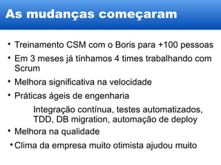 Scrum na Globo.com - Derrubando mitos - UPDATED