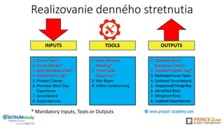 Realizovanie denného stretnutia
 