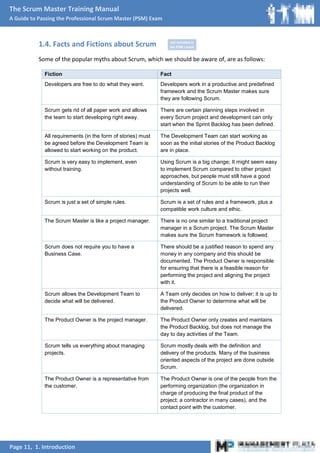 Scrum training-manual 1 | PDF