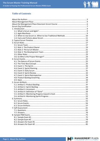 Scrum training-manual 1 | PDF