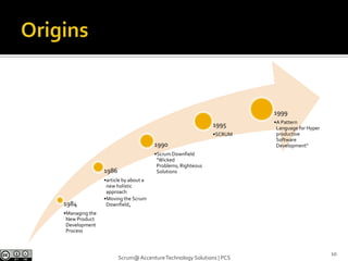 8Scrum@ Accenture Technology Solutions | PCSWhy “Scrum” ?