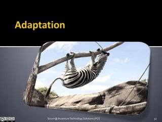 Ceremonies are time-boxed.Sprint PlanningSprint ReviewRetrospectiveSprint PlanningDaily MeetingsSPRINT28Scrum@ Accenture Technology Solutions | PCS