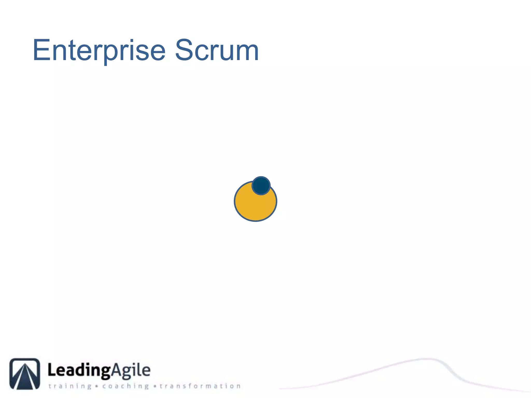 Enterprise Scrum