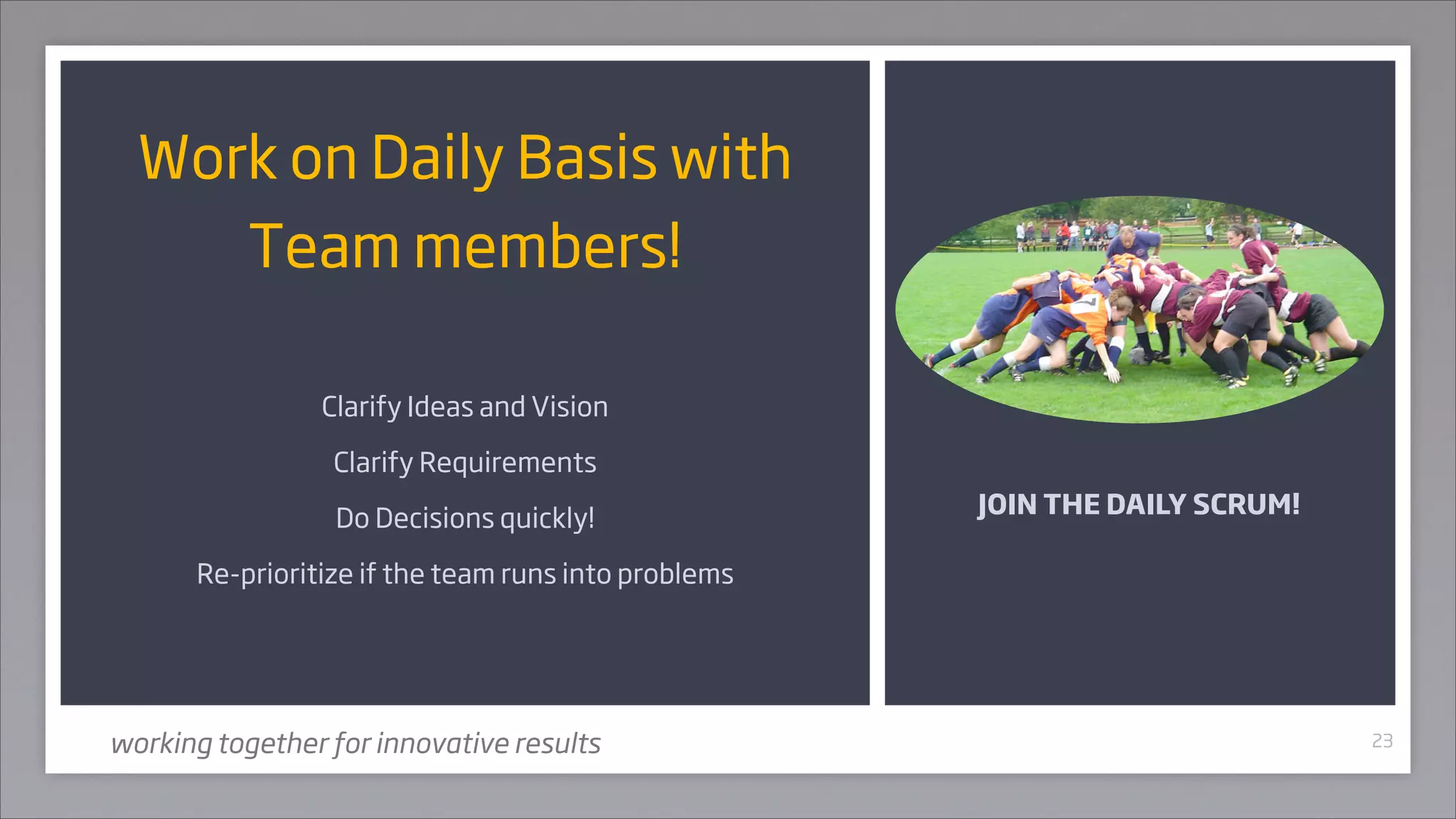 Scrum and Project Management