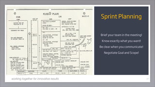 Sprint Planning


                                          Brief your team in the meeting!

                             ...
