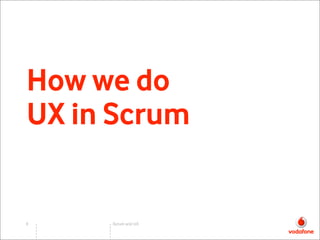 An introduction to UX in Scrum