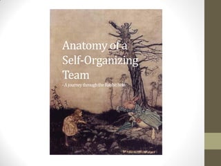 Anatomy of a
Self-Organizing
Team
-AjourneythroughtheRabbithole
 