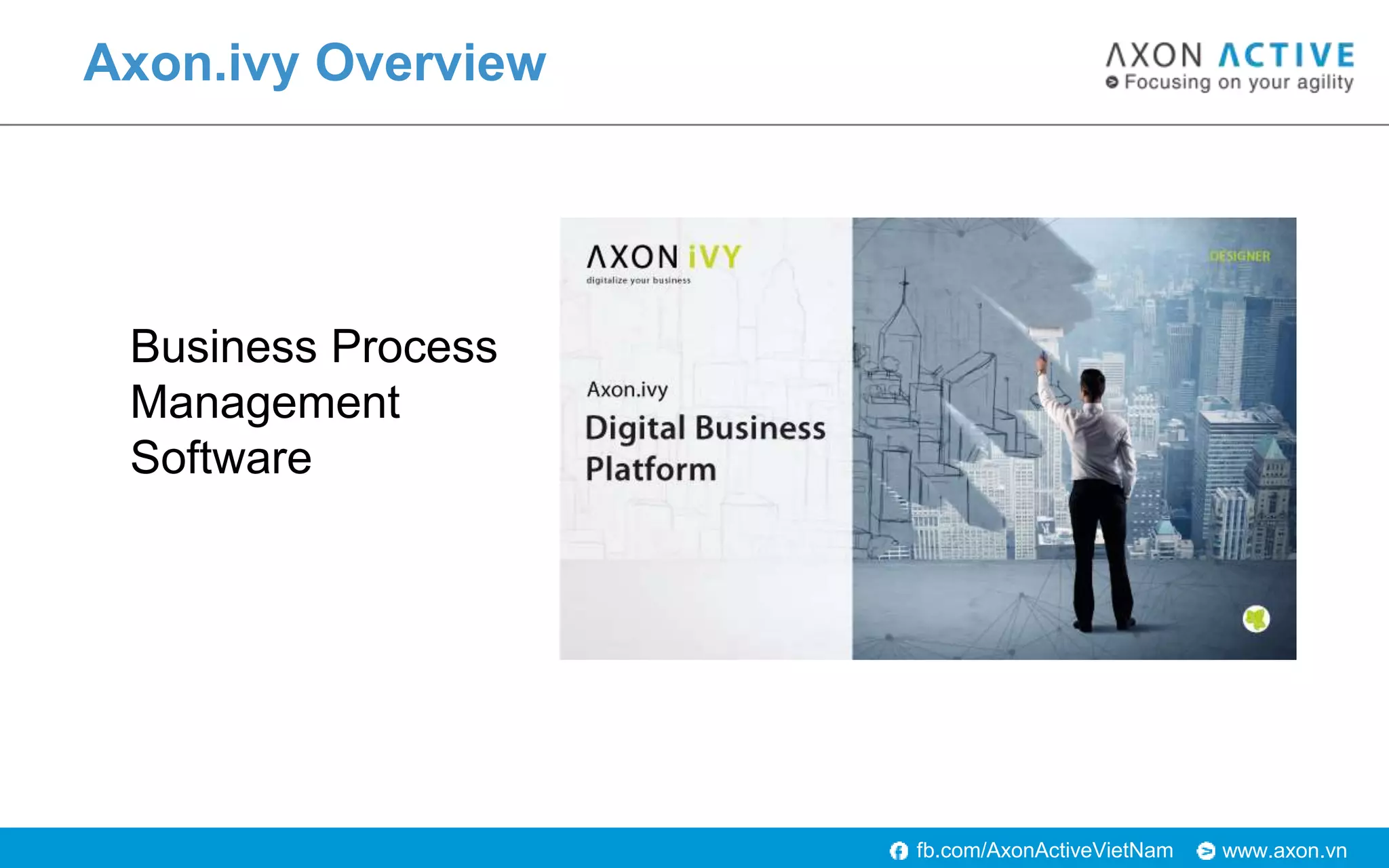 www.axon.vnfb.com/AxonActiveVietNam
Axon.ivy Overview
Business Process
Management
Software
 