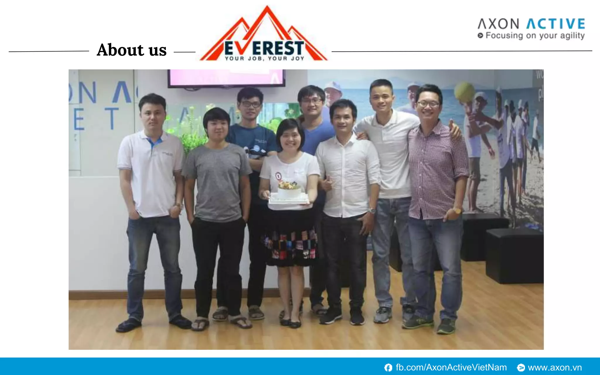 www.axon.vnfb.com/AxonActiveVietNam
About us
 