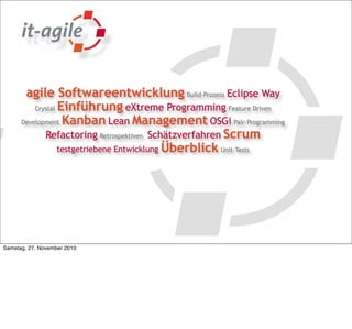 Samstag, 27. November 2010
 