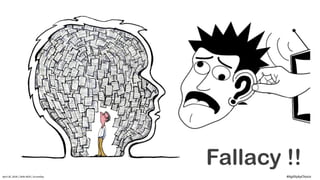 Fallacy !!
April	20,	2018	|	Delhi-NCR	|	ScrumDay #AgilitybyChoice
 
