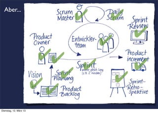 Aber...
                                     ✔    ✔
                                                  ✔
                                          ✔
                                  ✔✔
                                      ✔           ✔
                                    ✔         ✔
                                 ✔✔
     >> Titel der Präsentation

Dienstag, 12. März 13
 