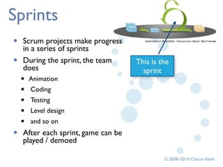 Keith Clinton Animation Scrum for Video Game Development | PDF