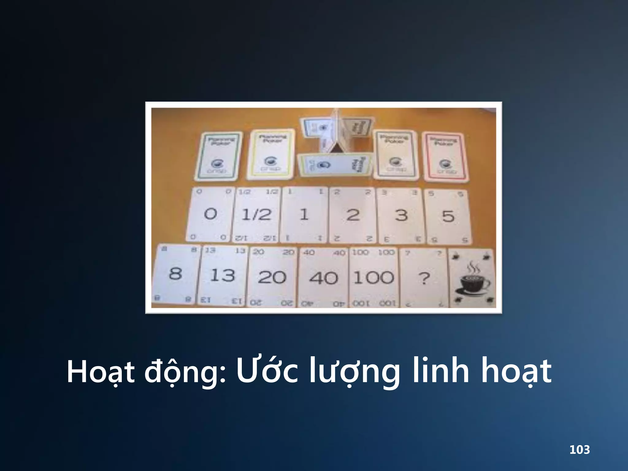 Hoạt động: Ước lượng linh hoạt
103

 