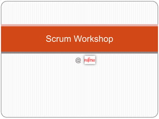 @  Scrum Workshop 