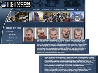 Scrum Games Industry Hannover 2009