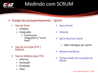 Avaliando Scrum em um ambiente CMMi 5