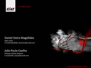 Avaliando Scrum em um ambiente CMMi 5