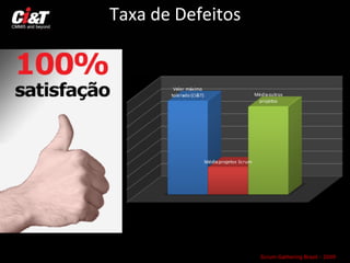 Avaliando Scrum em um ambiente CMMi 5