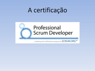 A certificação 