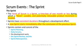 Scrum Presentation.pdf Scrum guide presentation (Scrum Guide in easy to read PPT format) | PDF