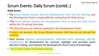 Scrum Presentation.pdf Scrum guide presentation (Scrum Guide in easy to read PPT format) | PDF