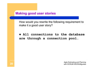 ScrumGuides Agile Estimating And Planning With Scrum