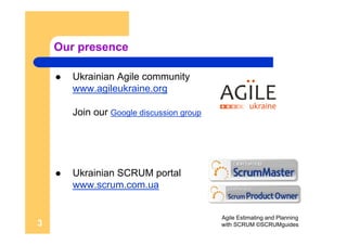 ScrumGuides Agile Estimating And Planning With Scrum